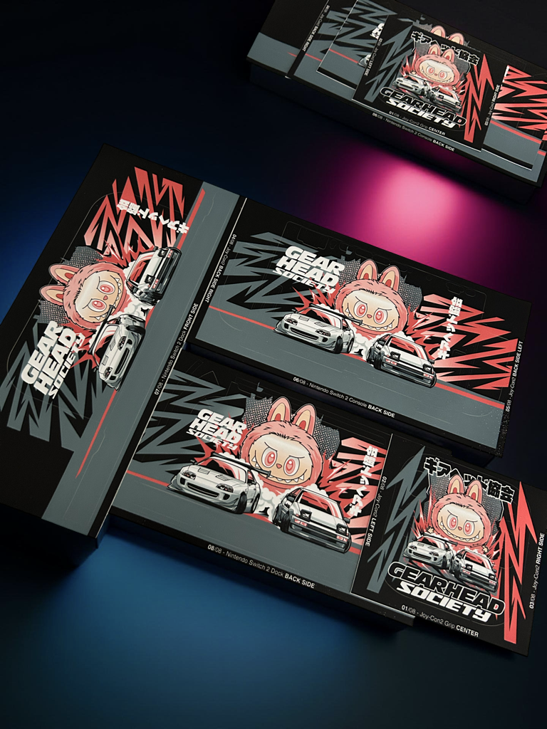 NINTENDO SWITCH 2 LABUBU SKIN