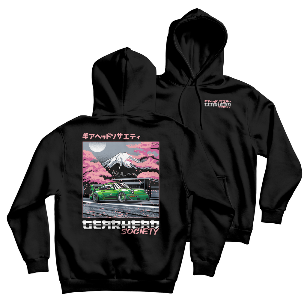 Cherry Blossom Porsche Hoodie